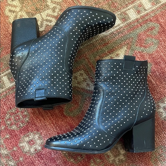 Rebecca Minkoff Shoes - Rebecca Minkoff, Studded Black Ankle Boot, size 7